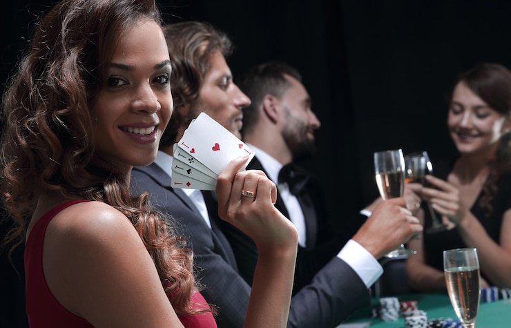 Tampilan layar aplikasi semar 123 dengan meja baccarat langsung dan opsi menu deposit